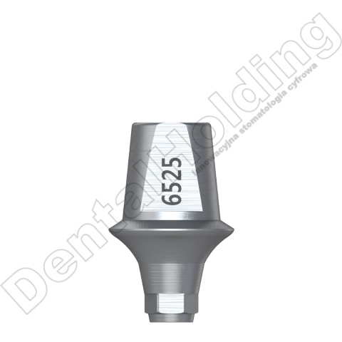 Łącznik prosty regular śr. 6,5mm, wys. 5,5mm, część dziąsłowa 2mm Hex