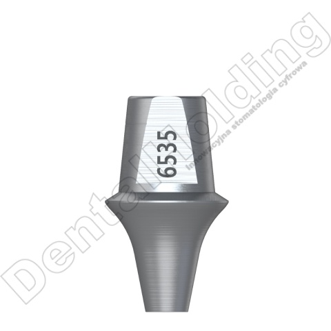 Łącznik prosty regular śr. 6,5mm, wys. 5,5mm, część dziąsłowa 3mm Non Hex