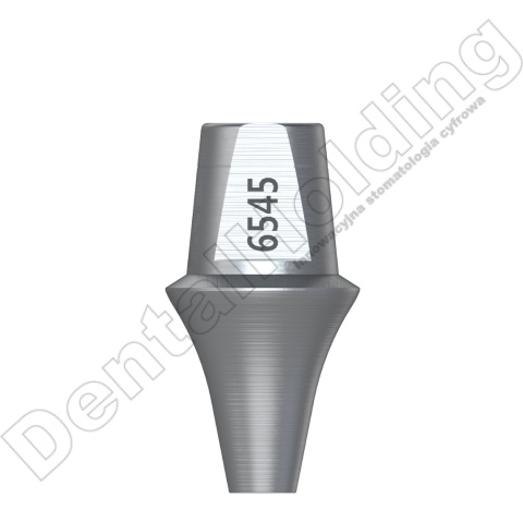 Łącznik prosty regular śr. 6,5mm, wys. 5,5mm, część dziąsłowa 4mm Non Hex