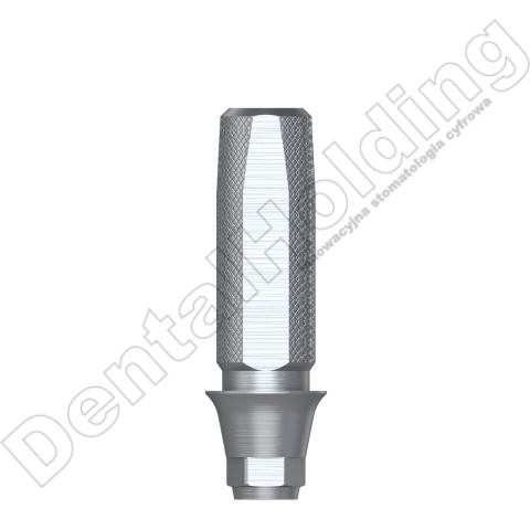 Łącznik tymczasowy regular śr. 4,3mm, część dziąsłowa 1mm Hex