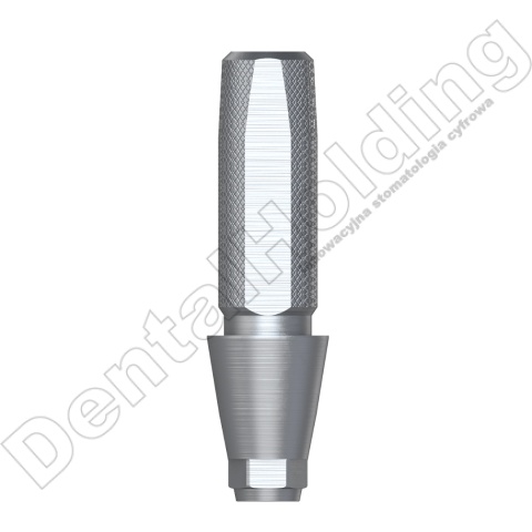 Łącznik tymczasowy regular śr. 4,3mm, część dziąsłowa 3mm Hex