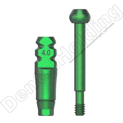 Transfer wyciskowy regular do łyżki zamkniętej śr. 4,0mm długi Hex