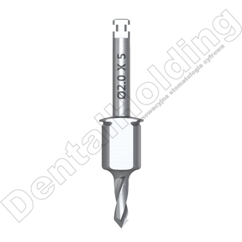 Wiertło do wiercenia ścieżek śr. 2,0mm, dł. 5,0mm