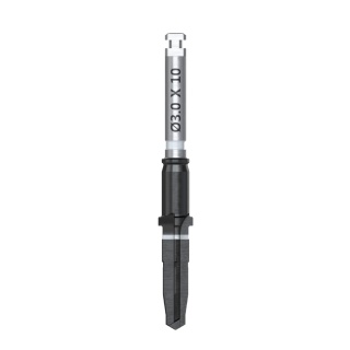 Wiertło końcowe chirurgiczne śr. 3,0mm, dł. 10,0mm