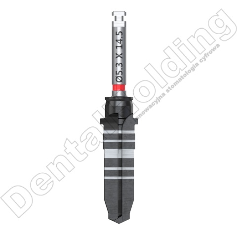 Wiertło końcowe chirurgiczne śr. 5,3mm, dł. 14,5mm