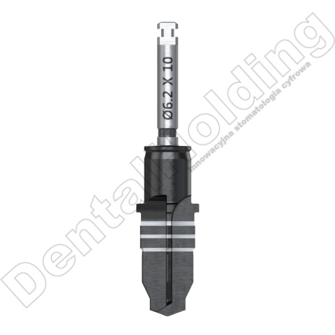 Wiertło końcowe chirurgiczne śr. 6,2mm, dł. 10,0mm
