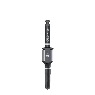 Wiertło końcowe do szablonów śr. 3,0mm, dł. 10,0mm