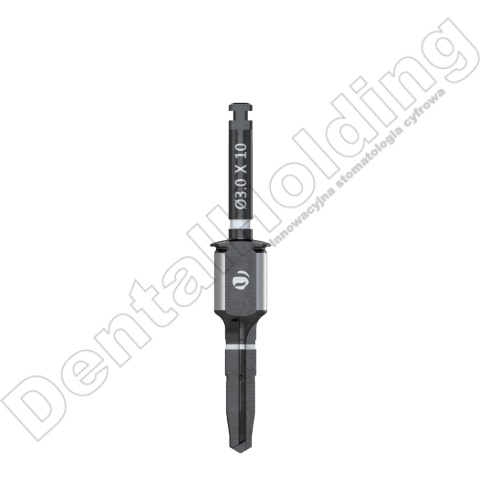 Wiertło końcowe do szablonów śr. 3,0mm, dł. 10,0mm