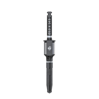Wiertło końcowe do szablonów śr. 3,0mm, dł. 14,5mm