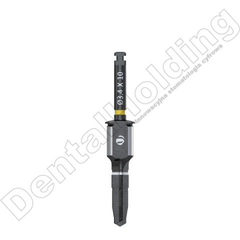 Wiertło końcowe do szablonów śr. 3,4mm, dł. 10,0mm