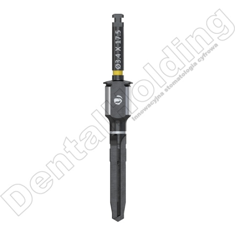 Wiertło końcowe do szablonów śr. 3,4mm, dł. 17,5mm