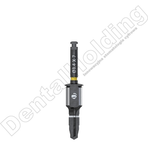 Wiertło końcowe do szablonów śr. 3,4mm, dł. 7,0mm
