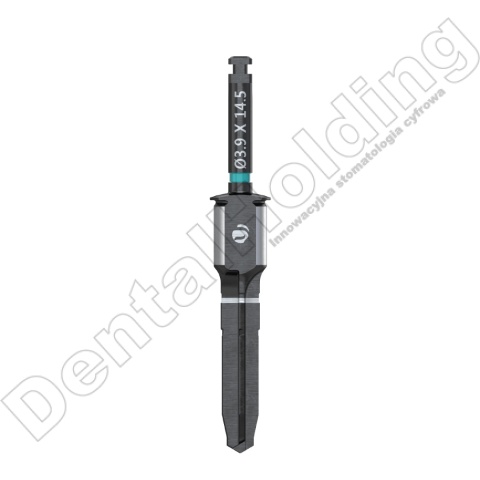 Wiertło końcowe do szablonów śr. 3,9mm, dł. 14,5mm