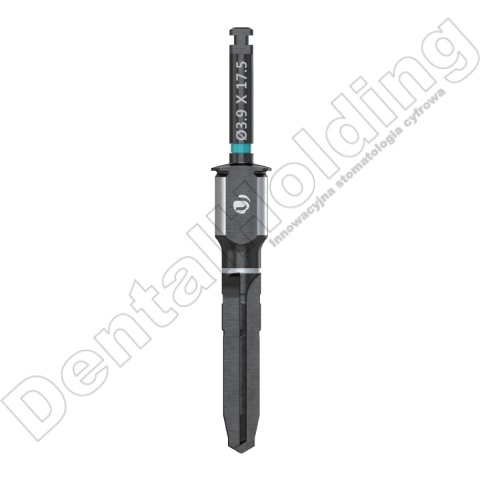 Wiertło końcowe do szablonów śr. 3,9mm, dł. 17,5mm