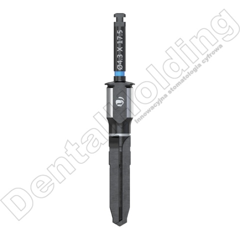 Wiertło końcowe do szablonów śr. 4,3mm, dł. 17,5mm