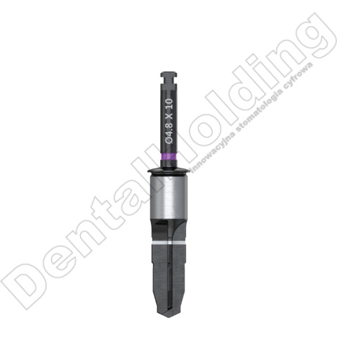 Wiertło końcowe do szablonów śr. 4,8mm, dł. 10,0mm