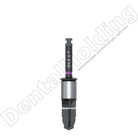 Wiertło końcowe do szablonów śr. 4,8mm, dł. 7,0mm