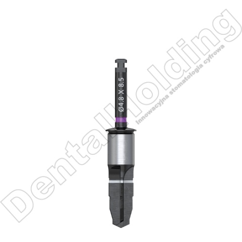 Wiertło końcowe do szablonów śr. 4,8mm, dł. 8,5mm