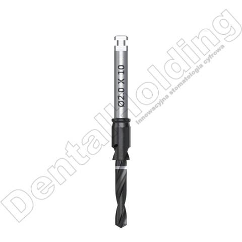 Wiertło wstępne chirurgiczne śr. 2,0mm, dł. 10,0mm