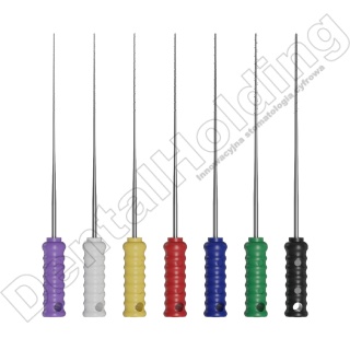 BARBED BROACHES- ręczne pilniki endodontyczne - długość 25mm ( 10 szt./opak)