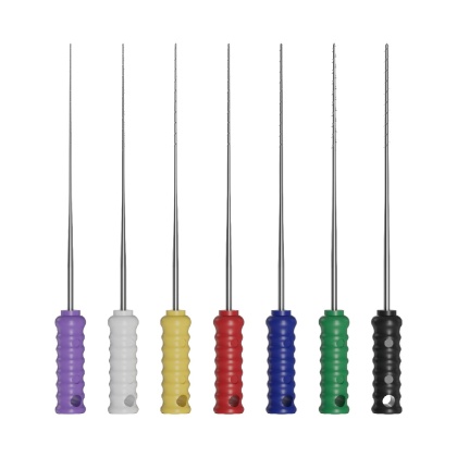 BARBED BROACHES- ręczne pilniki endodontyczne - długość 25mm ( 10 szt./opak)