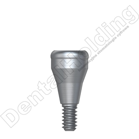 Łącznik prosty T-L narrow śr. 3,8mm, część dziąsłowa 2mm