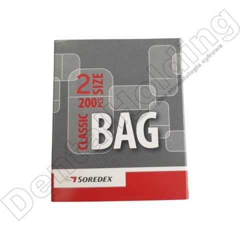 Osłonki foliowe do płytek obrazowych DIGORA OPTIME rozmiar 2 - SDX HYG. BAG CLASSIC SIZE 2 200 psc - opakowanie 200 szt