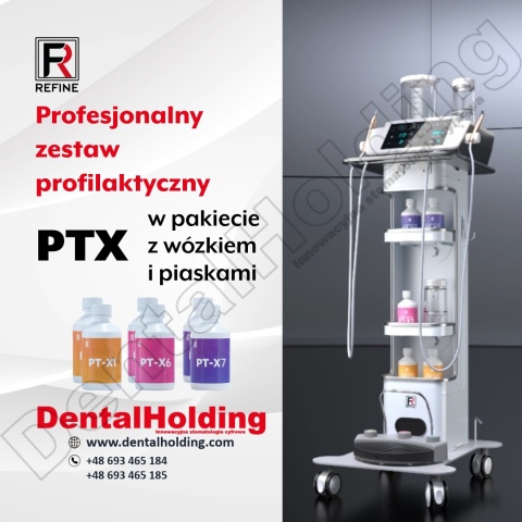 PIASKARKA ZE SKALER ULTRADŹWIĘKOWY NON-PAIN PTX Professional REFINE