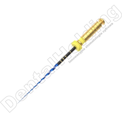 Pilniki maszynowe MG3 BLUE, NiTi blue, rozmiar: G1 20/.04 (żółte), długość: 21 mm, opakowanie 6 szt.
