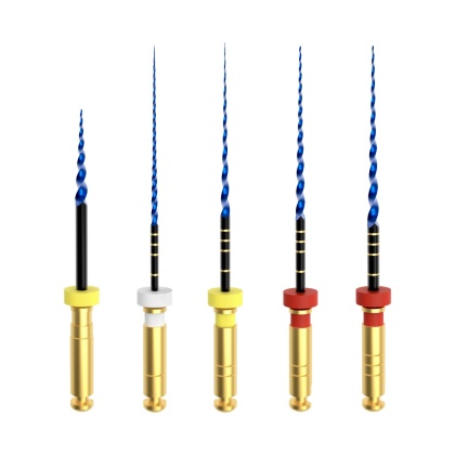 Pilniki maszynowe MG3 BLUE, NiTi blue, rozmiar: SV-G2 (asortyment), długość: 21 mm, opakowanie 6 szt.