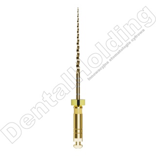 Pilniki maszynowe MG3 II, NiTi Gold, rozmiar: #G1 20/.04 (żółte), długośc: 25 mm, opakowanie 6 szt.