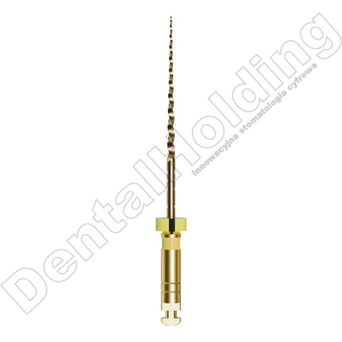 Pilniki maszynowe MG3 II, NiTi Gold, rozmiar: #G1 20/.04 (żółte), długośc: 31 mm, opakowanie 6 szt.