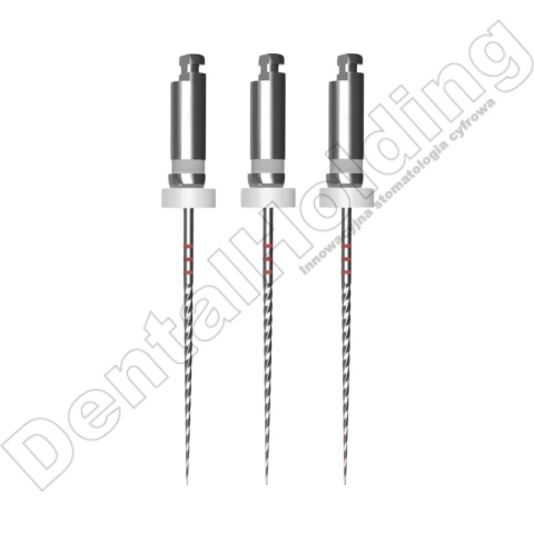 Pilniki maszynowe PLEX X, rozmiar: 12/01, 12/02, 12/03*2, długość: 21 mm, 4 szt./blister