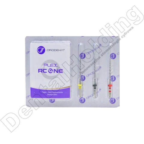 Pilniki maszynowe Plex RC-One, system recyprokalny, rozmiar: H025/06, H040/05, H050/04, długość: 25 mm, 3 szt./blister