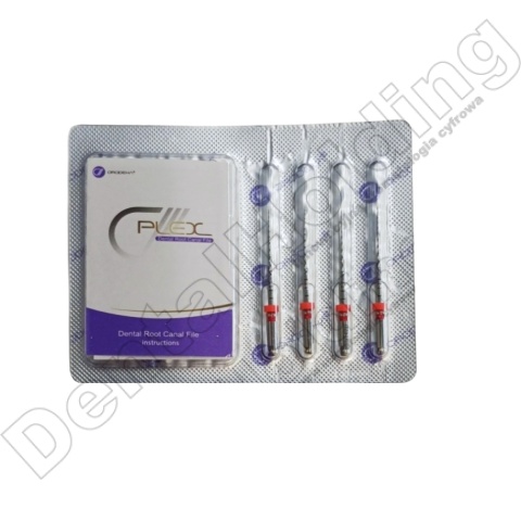 Pilniki maszynowe Plex V, rozmiar: 04/25, długość: 25 mm, 4 szt./blister