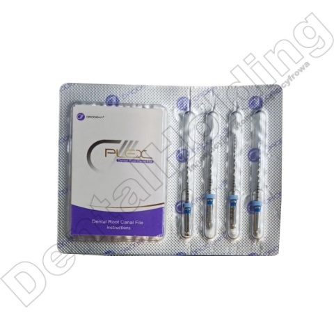 Pilniki maszynowe Plex V, rozmiar: 04/30, długość: 25 mm, 4 szt./blister