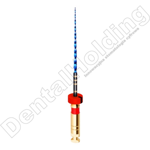 Pilniki maszynowe T-FLEX, NiTi, rozmiar: #25/.04 (czerwony), długość: 25mm, opakowanie 5szt.