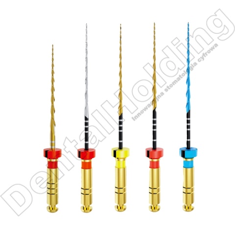 Pilniki maszynowe do REENDO powtórnego leczenia kanałowgo RE-TREATY KIT, Asortyment, długość: 25 mm