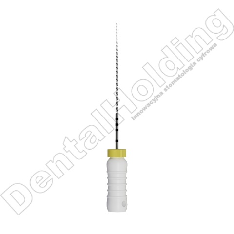 STAINLESS STEEL C FILES - pilniki stalowe do ręcznego opracowania kanału zęba - długość 25mm ( 6 szt./opak)