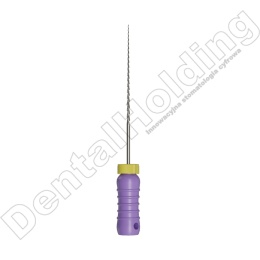 STAINLESS STEEL H FILES - pilniki stalowe do ręcznego opracowania kanału zęba - długość 25mm ( 6 szt./opak)