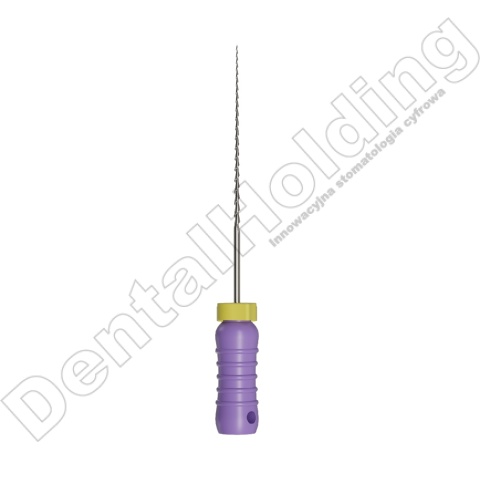 STAINLESS STEEL H FILES - pilniki stalowe do ręcznego opracowania kanału zęba - długość 25mm ( 6 szt./opak)