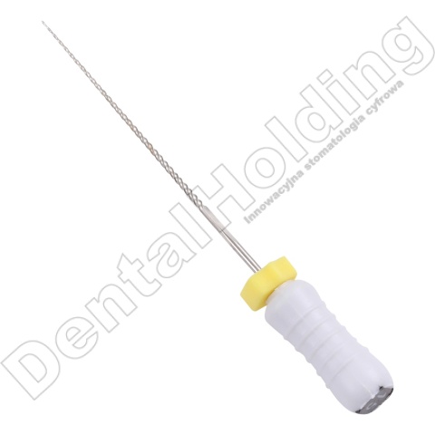 STAINLESS STEEL K FILES - pilniki stalowe do ręcznego opracowania kanału zęba - długość 25mm ( 6 szt./opak)