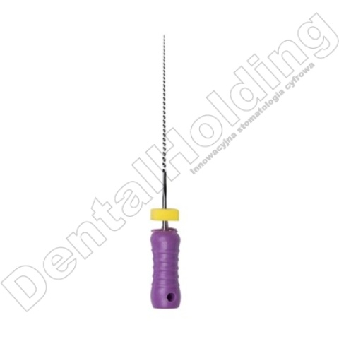 STAINLESS STEEL K FILES - pilniki stalowe do ręcznego opracowania kanału zęba - długość 25mm ( 6 szt./opak)