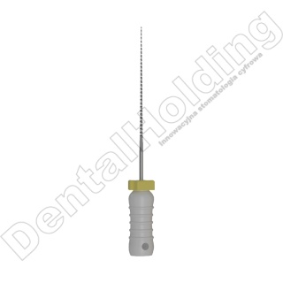 STAINLESS STEEL K FILES - pilniki stalowe do ręcznego opracowania kanału zęba - długość 25mm ( 6 szt./opak)