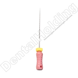 STAINLESS STEEL K FILES - pilniki stalowe do ręcznego opracowania kanału zęba - długość 31mm ( 6 szt./opak)