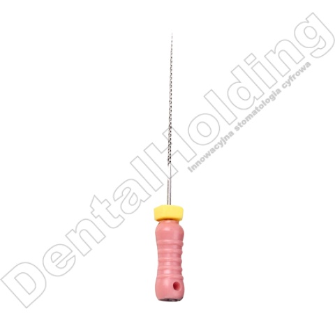 STAINLESS STEEL K FILES - pilniki stalowe do ręcznego opracowania kanału zęba - długość 31mm ( 6 szt./opak)