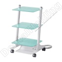 Stolik zabiegowy z półkami szklanymi ZILFOR C3RV