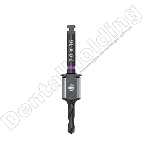 Wiertło wstępne Pylon Sinus śr. 2,0mm, dł. 16,0mm