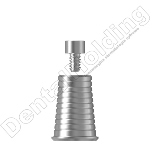 Wkładka tytanowa długa (sruba Unigrip)) / Podstawa AOT Unigrip długa