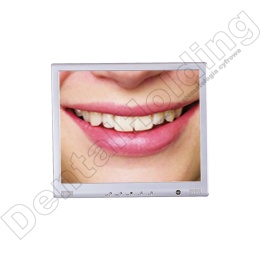 Zestaw monitora SIGER 17 cali z wejściem do kamery wewnątrzustnej z ekranem szklanym (biały)